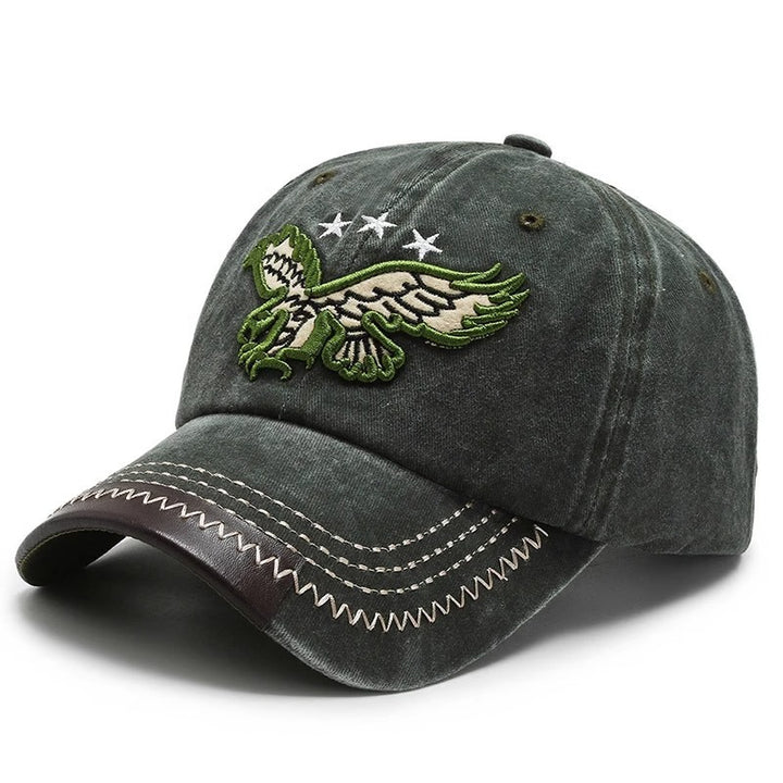 Men's Distressed Embroidered Baseball Cap Stornfield