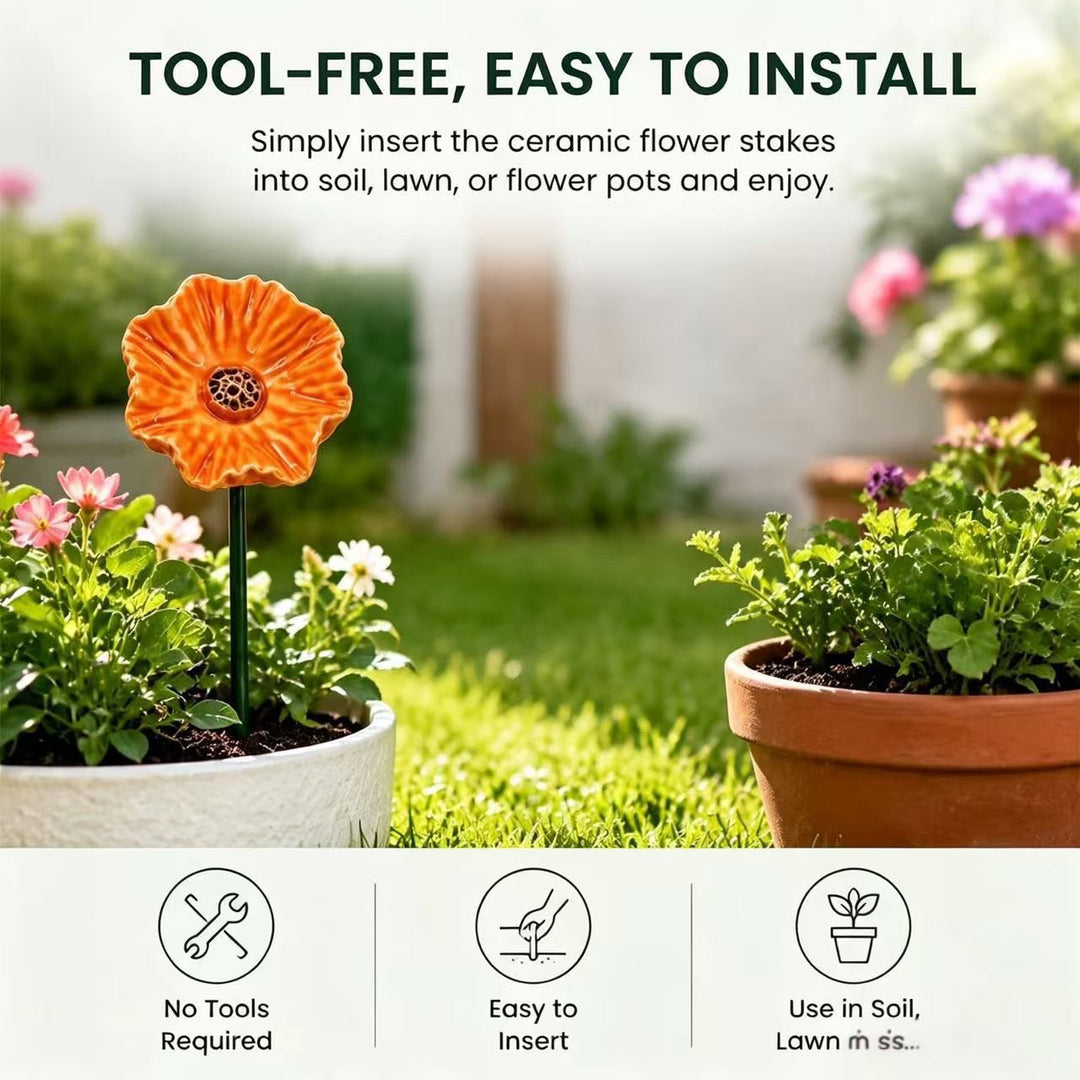 Decorative Garden Flower Stake Stornfield