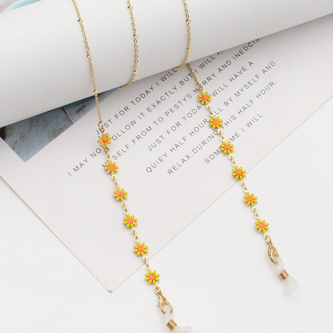 Floral Themed Eyewear Chain Stornfield