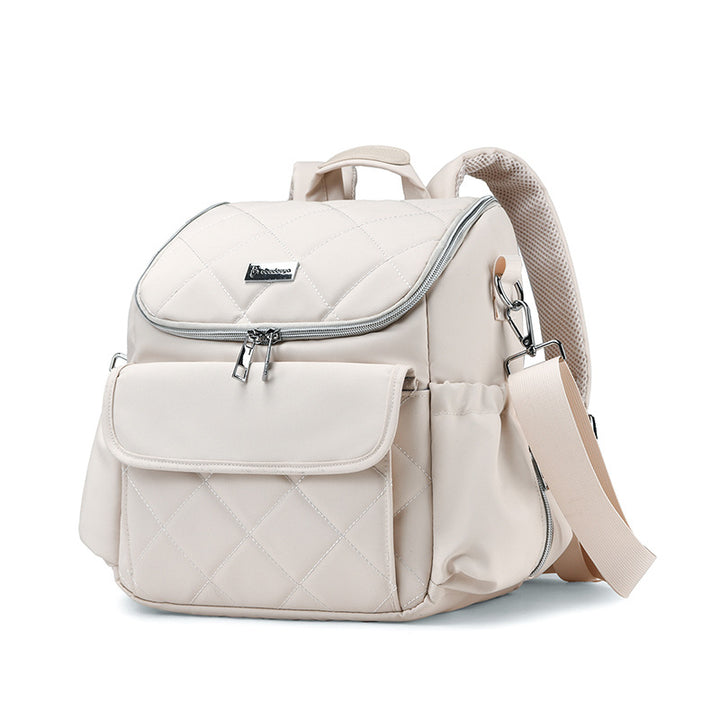 Modern Quilted Multi-Functional Backpack Stornfield