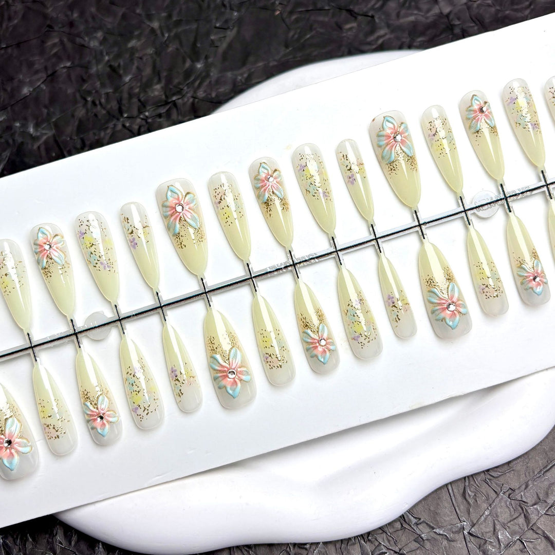 Elegant Ombre Art Press-On Nails
