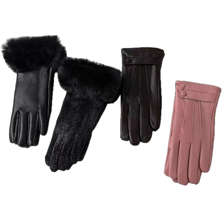 Elegant Touchscreen Leather Gloves Stornfield