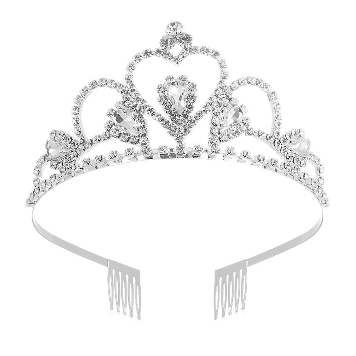 Women Glamorous Crystal Tiara Stornfield