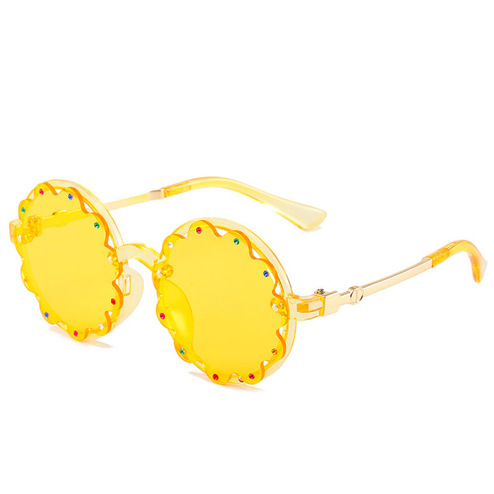 Stylish Decorative Round Frame Sunglasses Stornfield