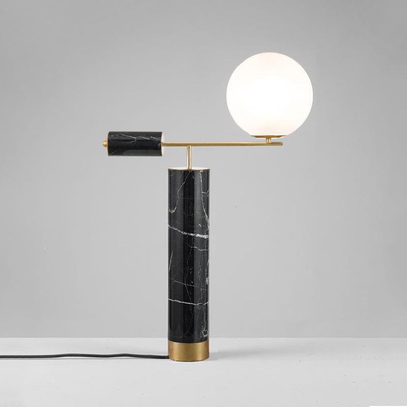Modern Minimalist Table Lamp with Marble Base