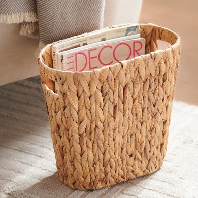 Woven Storage Basket with Handles Stornfield