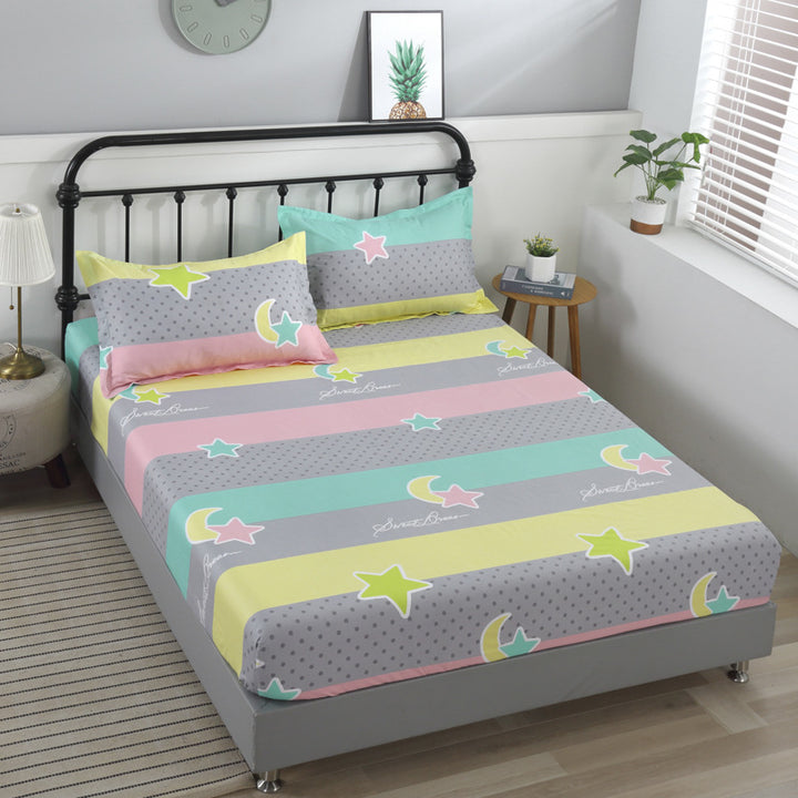 Elegant Striped Bed Sheet Set
