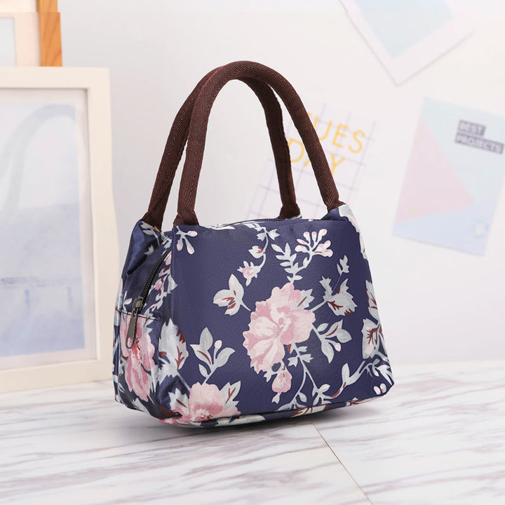 Floral Print Insulated Lunch Carrier Stornfield