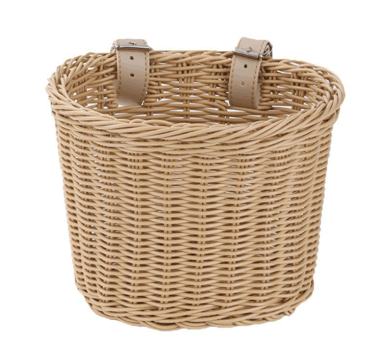 Durable Woven Bicycle Storage Basket Stornfield