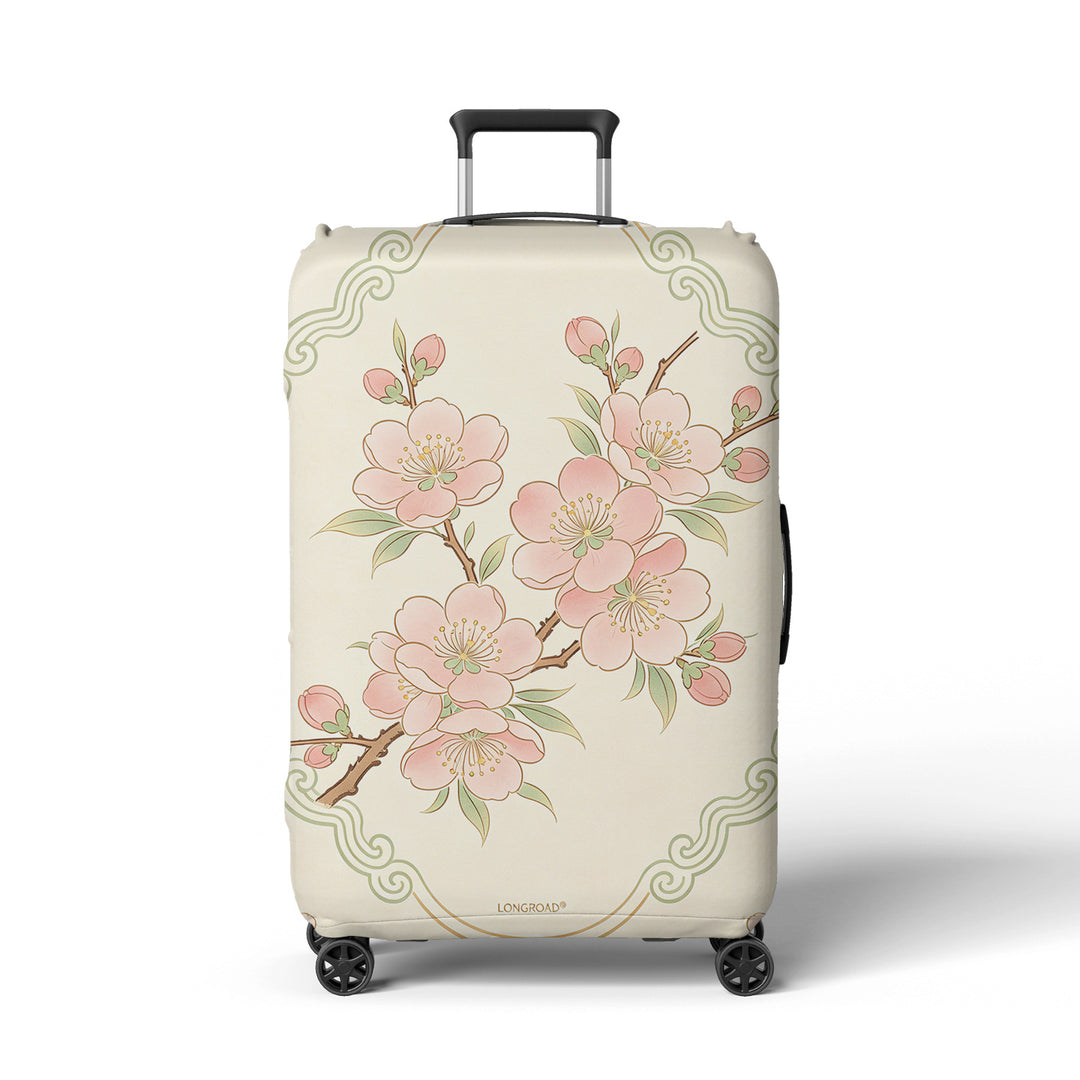 Women Hard Shell Suitcase in Elegant Bamboo Design Stornfield