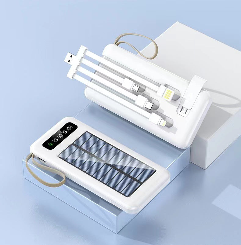 Portable Solar Power Bank with Fast Charging Function Stornfield