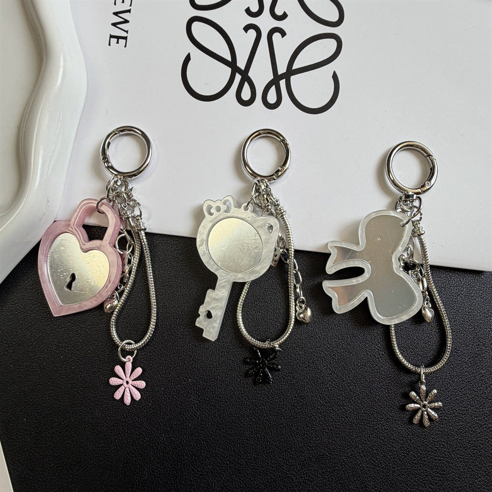Decorative Heart Lock Keychain Stornfield