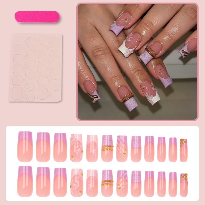 Artificial Nail Set with Elegant and Created Designs Stornfield