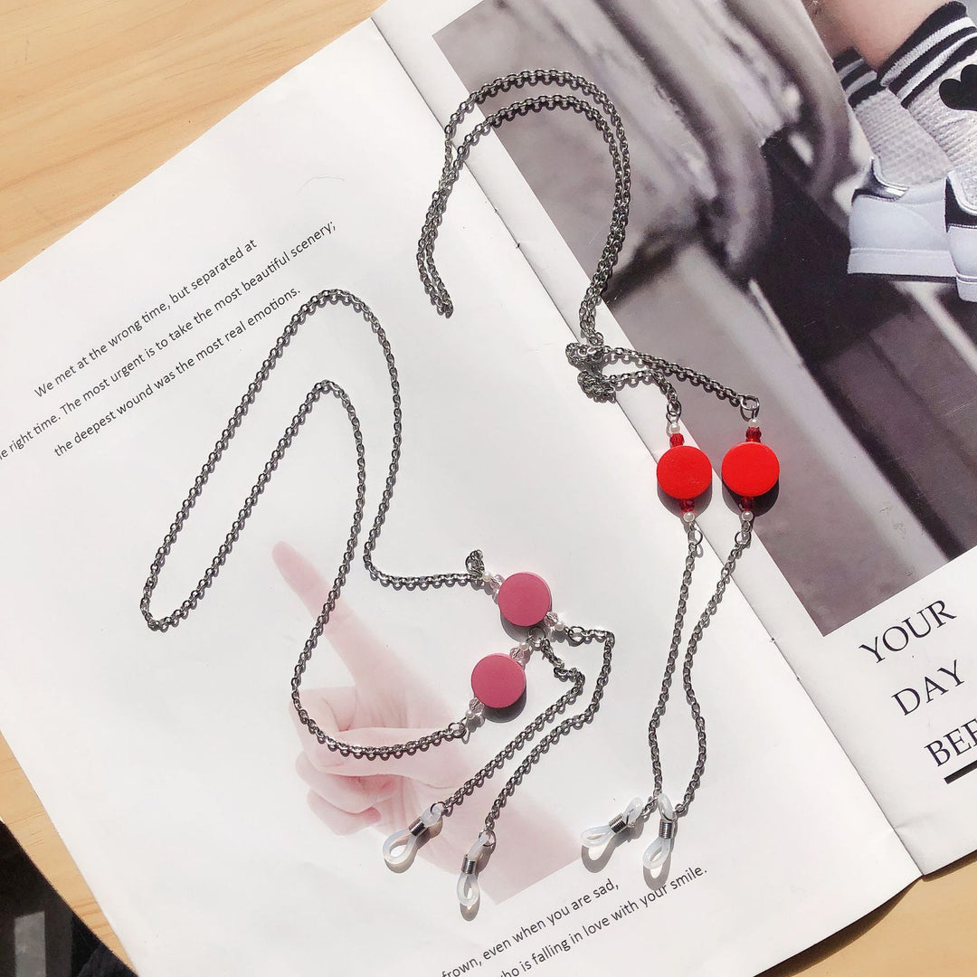 Stylish Dual-Strand Eyewear Holder Chain Stornfield
