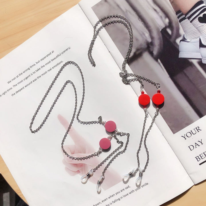 Stylish Dual-Strand Eyewear Holder Chain Stornfield