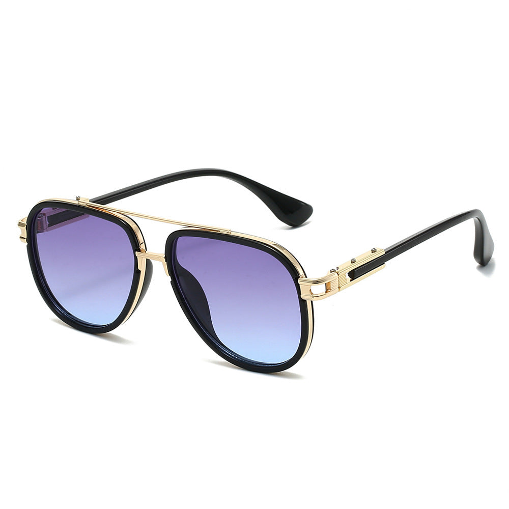 Vintage-Inspired Bold Geometric Sunglasses Stornfield