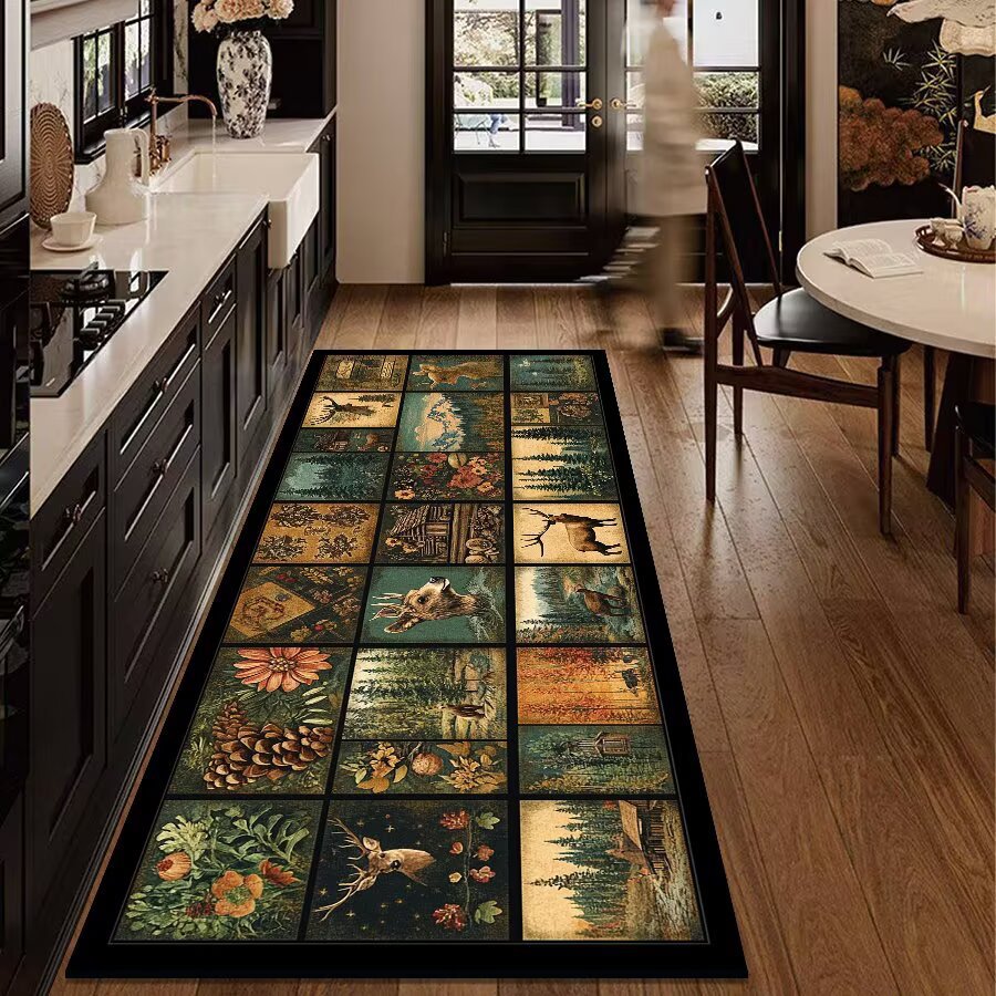 Rustic Outdoor Adventure Area Mat Stornfield