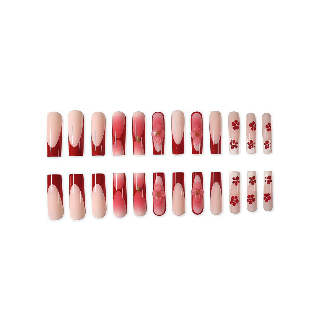 3D Floral Nail Art Enhancements Stornfield