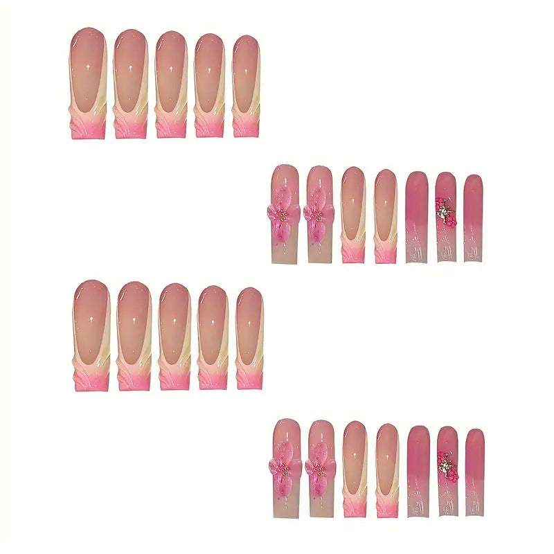 Luxury Floral Design Press-On Nails Stornfield