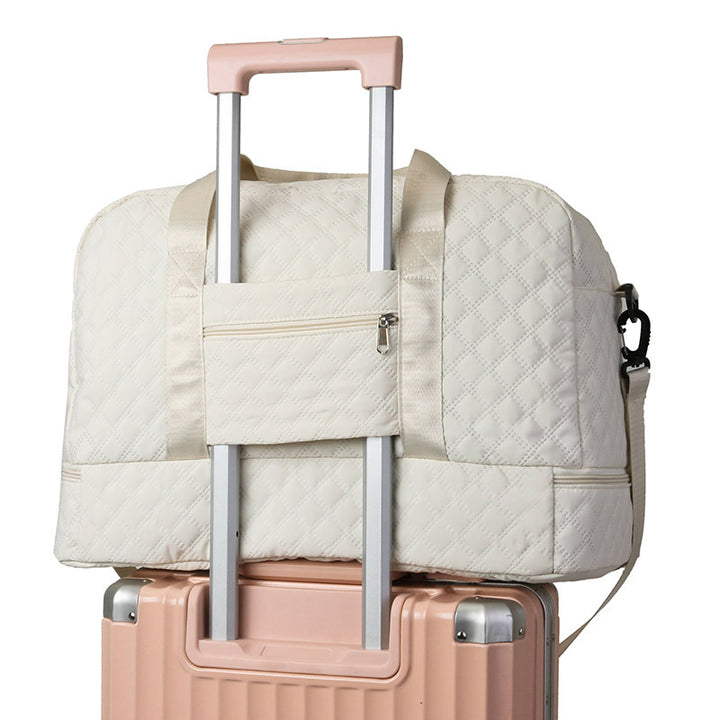 Quilted Multi-Functional Travel Duffel