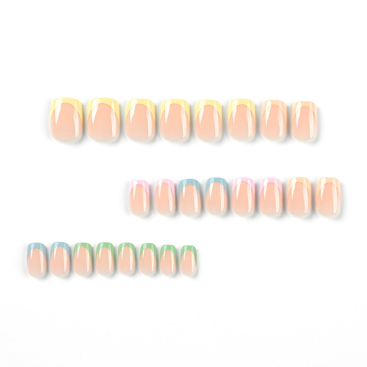 Artistic nail decoration with delicate gradient and elegant tips Stornfield
