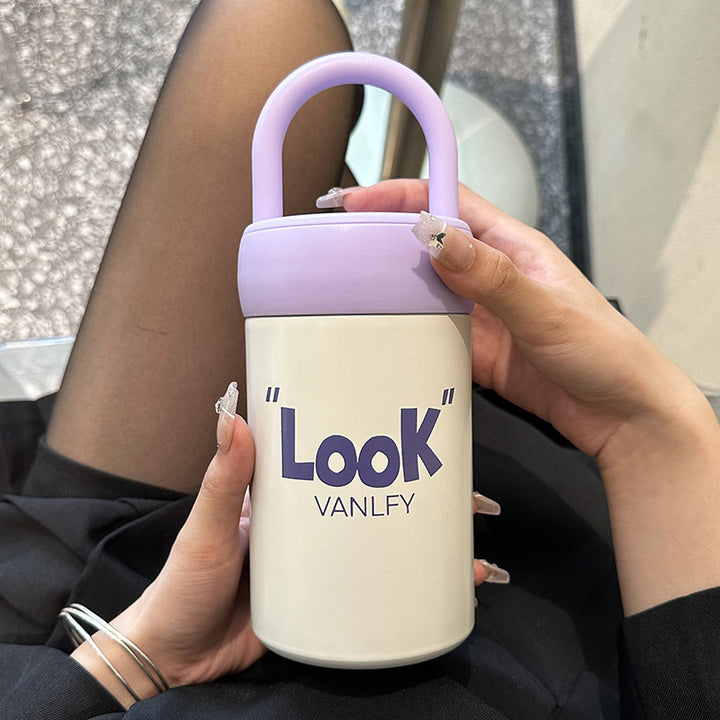 Women's Insulated Drinking Container with Practical Carrying Handle Stornfield