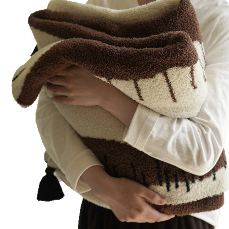 Plush Fabric Decorative Throw Blanket Stornfield
