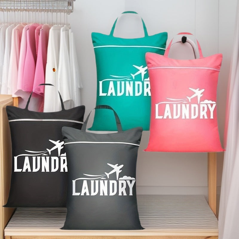 Stylish Laundry Tote with Zipper Stornfield