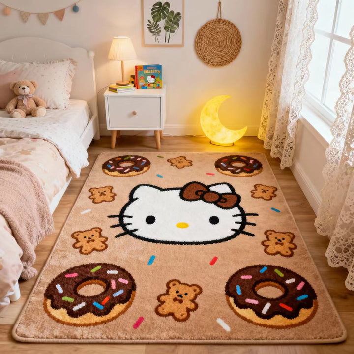 Hello Kitty-Themed Plush Floor Mat Stornfield