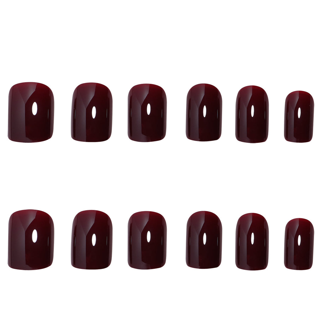 Glossy Short Ballerina Press-On Nails Stornfield