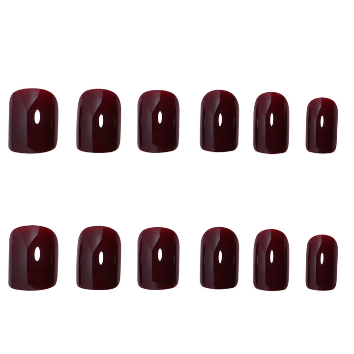 Glossy Short Ballerina Press-On Nails Stornfield
