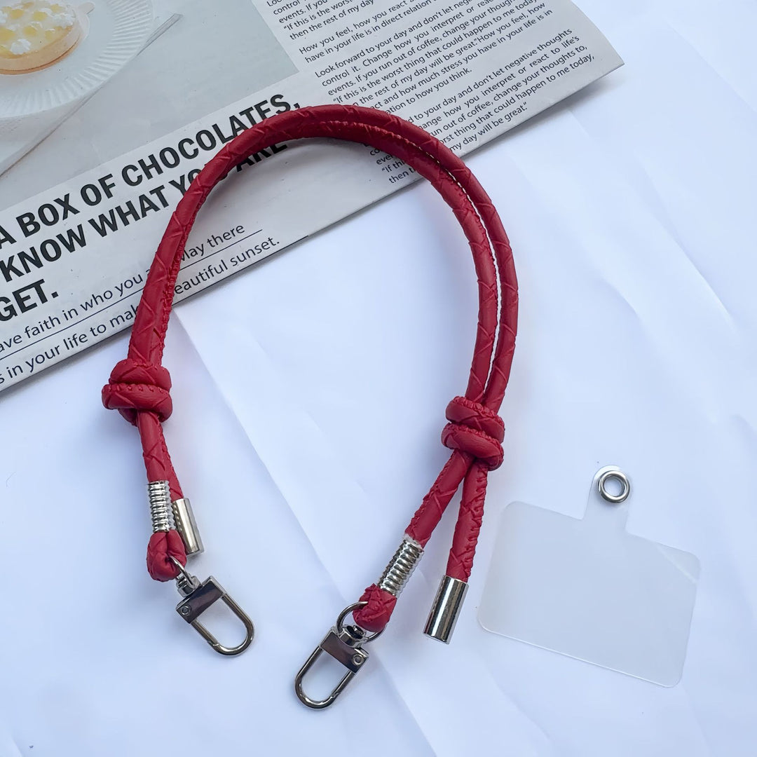 Premium Leather Lanyard Strap Stornfield