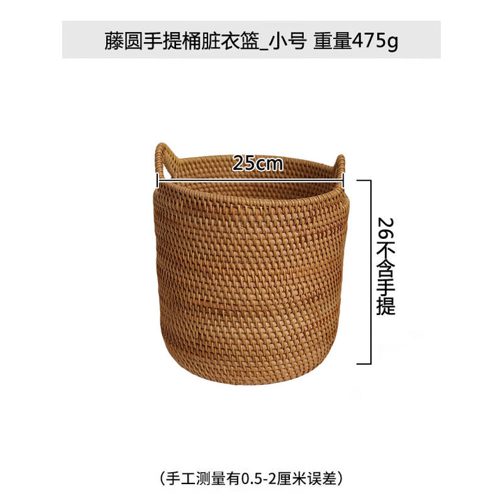 Women Elegant hand-woven basket with practical handles Stornfield