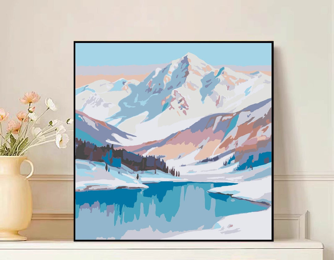 Scenic Mountain Landscape Canvas Art Stornfield