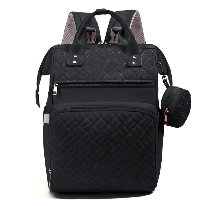 Quilted Multi-Functional Backpack Stornfield