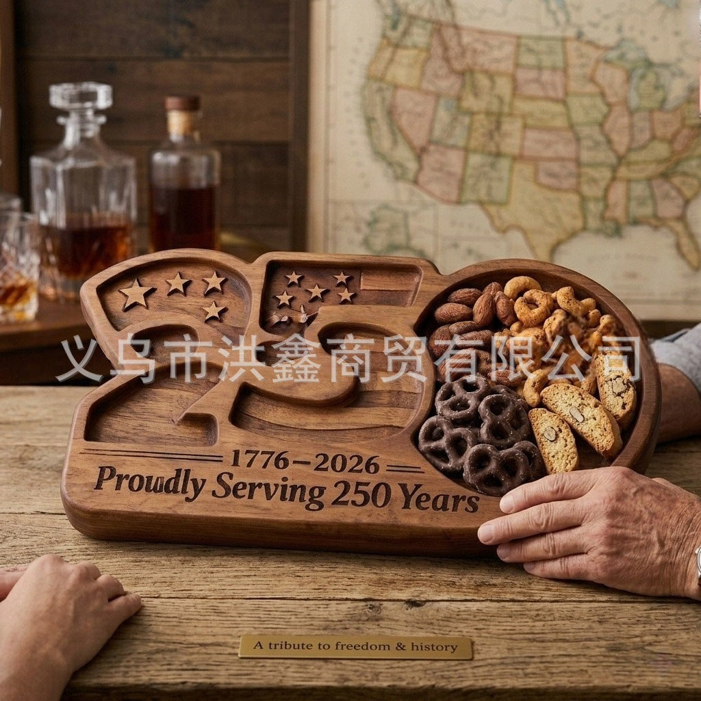 Rustic Wooden Commemorative Plaque Stornfield