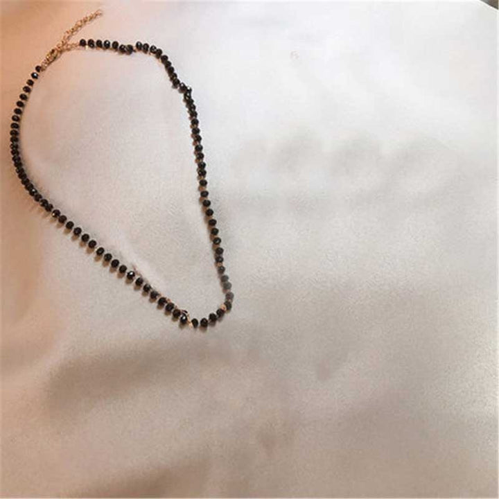 Minimalist Beaded Choker Necklace Stornfield