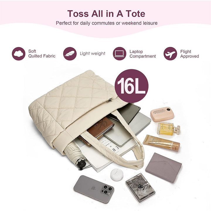 Padded everyday shoulder bag Stornfield