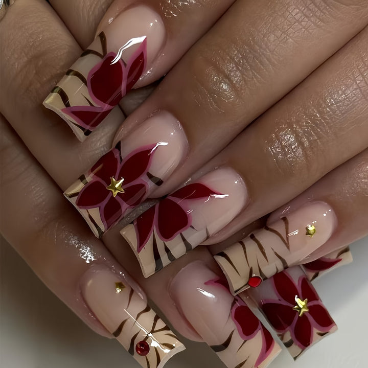 Creative Floral Nail Enhancements Stornfield