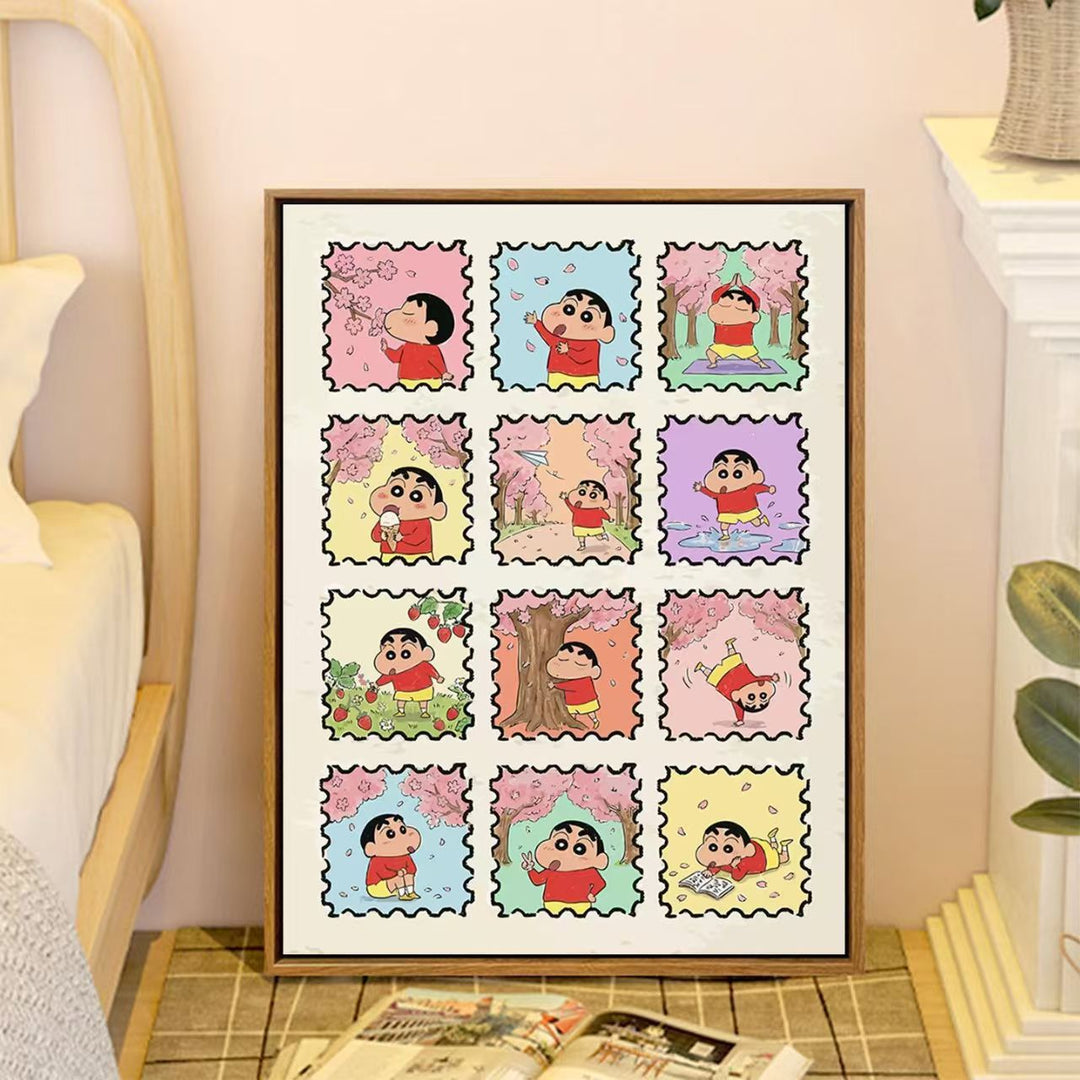 Whimsical Family-Themed Canvas Wall Art Stornfield