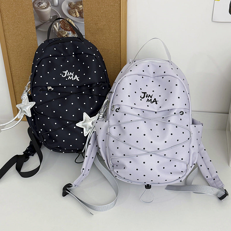 Polka Dot Casual Backpack Stornfield 1791205839