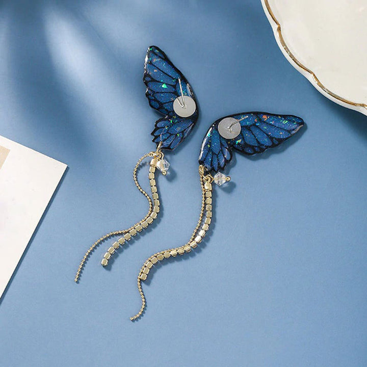 Artistic Butterfly-Inspired Dangle Earrings Stornfield