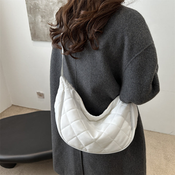 Quilted Lightweight Shoulder Bag