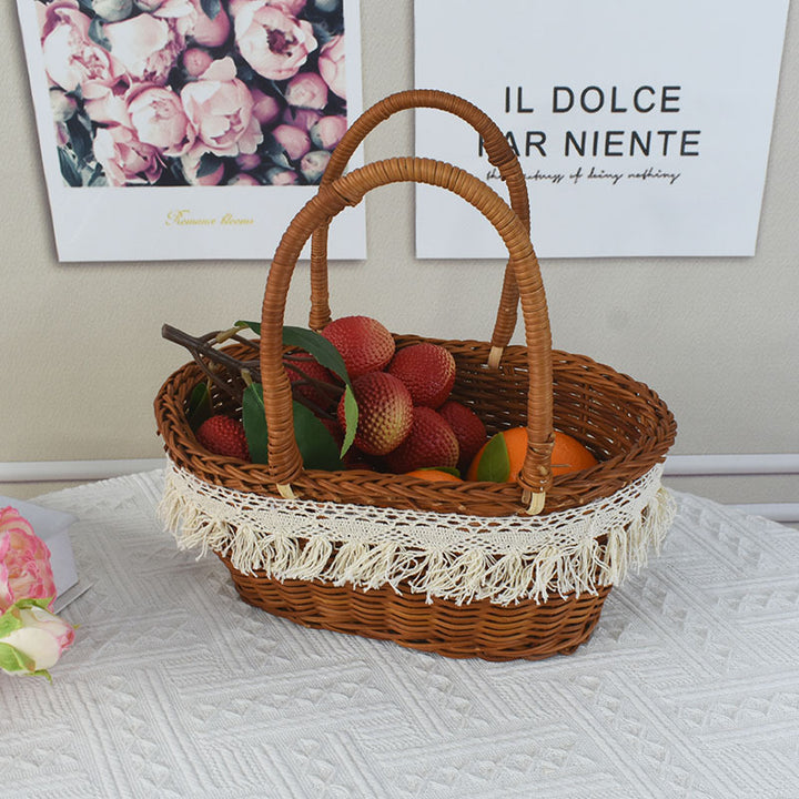 Stylish Wicker Picnic Basket Stornfield