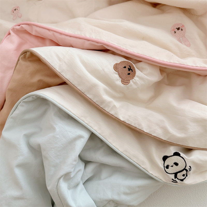 Unisex Cozy Blanket with Cute Panda Design Stornfield