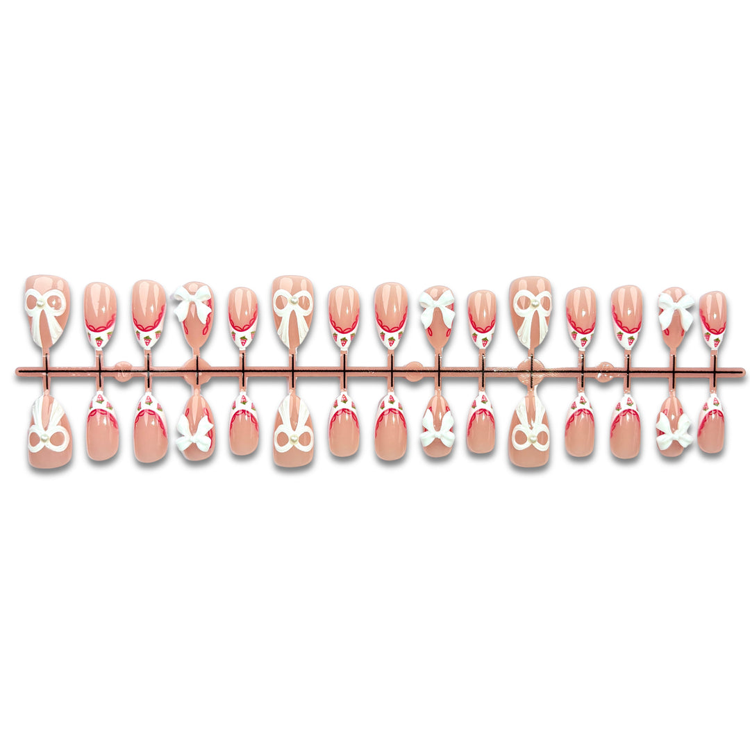 Stylish Decorative Press-On Nail Art Set