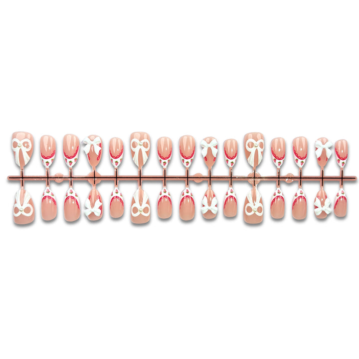 Stylish Decorative Press-On Nail Art Set
