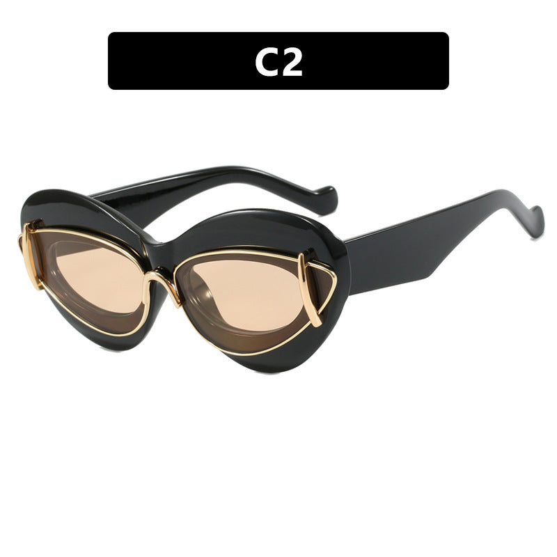 Women's extravagant cat-eye sunglasses Stornfield