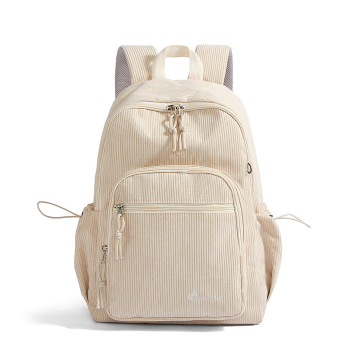 Textured Corduroy Travel Backpack Stornfield