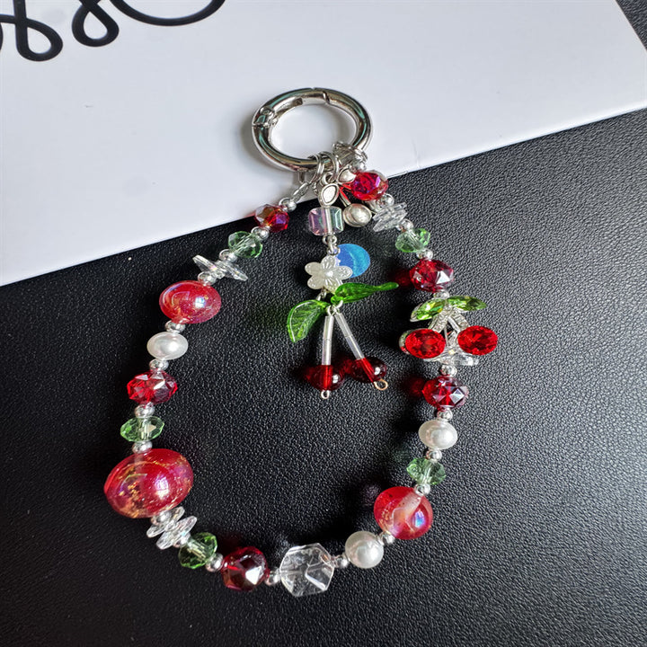 Decorative Beaded Charm Keychain Stornfield 1790135704